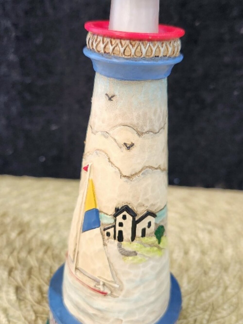 Jim Shore "Light Up Heartwood Creek Lighthouse" Figurine - Picture 6 of 8